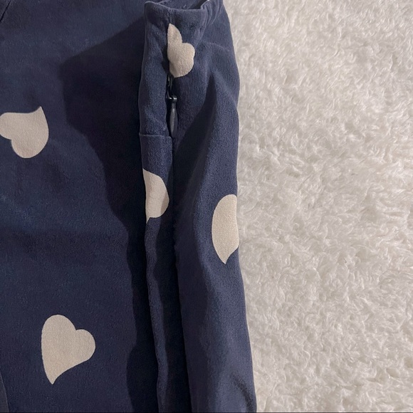 Tory Burch Heart Print Silk Top - Picture 4 of 6